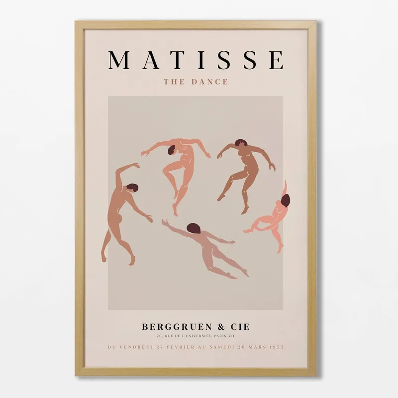 Matisse - La danza Paris en Beige - Láminas, Uruguay | La Cuadrería