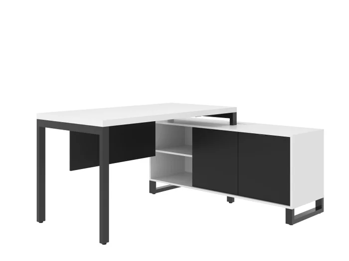 Escritorio & mueble en forma de L  | 25785 en Multicolor - Escritorios, Uruguay | World Vigo