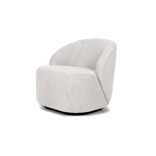 Butaca Zoey Giratoria - Tela Microfibra - FX4-10 (Beige) en Beige - Butacas, banquetas y puffs, Uruguay | NYR