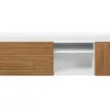 Rack PLISSE 1.80 m Blanco en Blanco - Muebles para TV, Uruguay | Finkel, vista 1 de 5