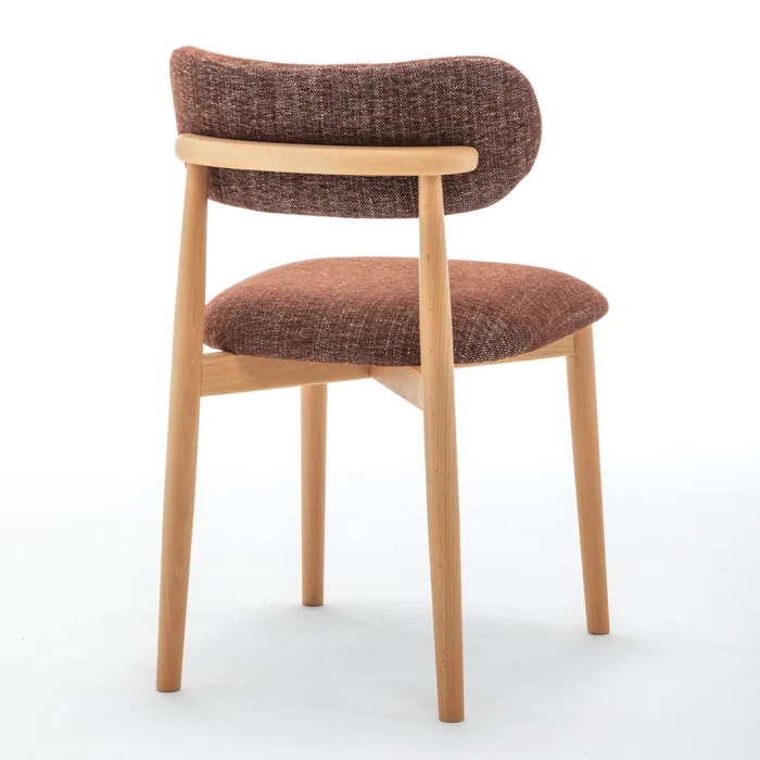 Silla De Comedor Madera Naranja Sarah en Marrón - Sillas, Uruguay | Divino, vista 6