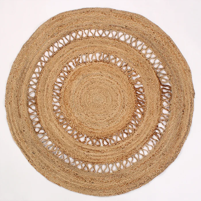 Alfombra Yute Braided Tista 120 Red - Alfombras, Uruguay | Tiendas Montevideo, vista 2