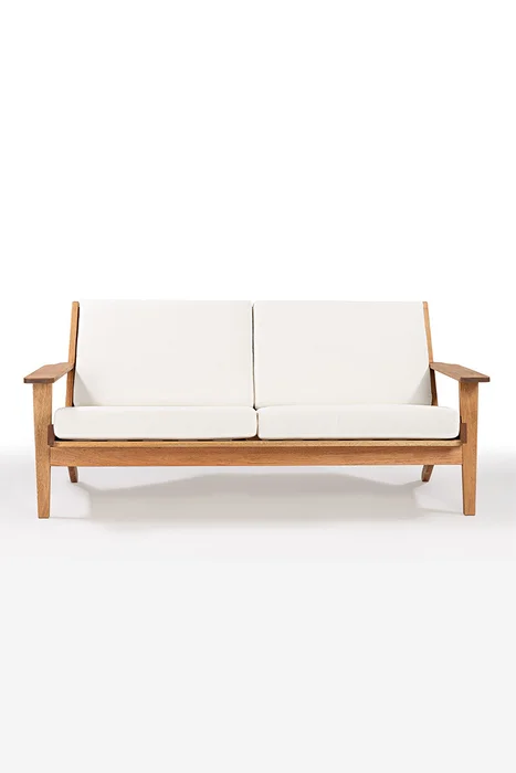 SOFA LOTUS 3 LUGARES ACQUABLOCK CRUDO 185x87x86CM JATOBA - Muebles para el exterior, Uruguay | Vinibel, vista 2