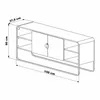 Rack Luna - Chico - Natural en Marrón - Muebles para TV, Uruguay | NYR, vista 5 de 5