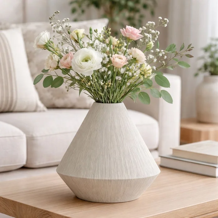 FLORERO JAPON Blanco Small - Decoración, Uruguay | Viasono