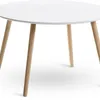 Mesa de centro GALTEN Ø75 blanco en Blanco - Mesas de arrimo, Uruguay | JYSK, vista 1 de 5