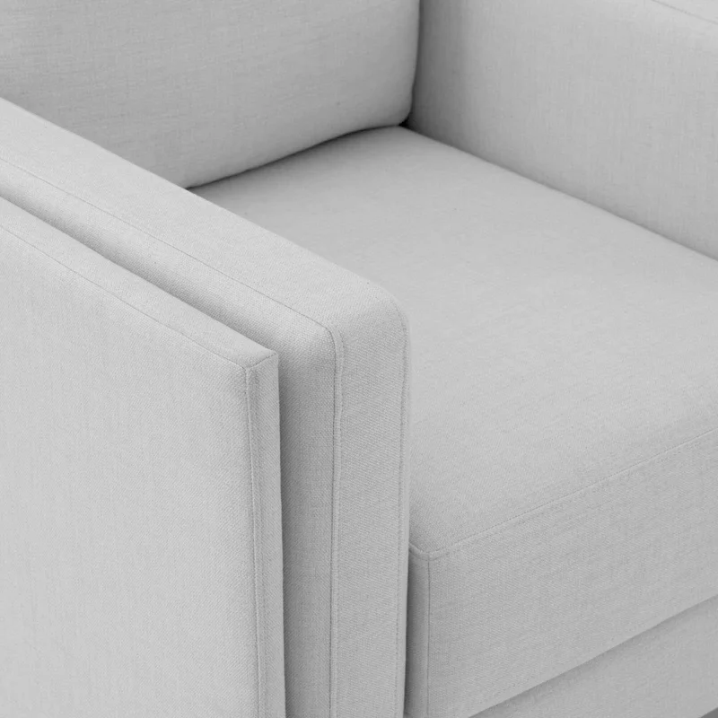 Butaca Tela-y-madera Gris Luxor Premium en Gris - Sillones y sofás, Uruguay | Divino, vista 6