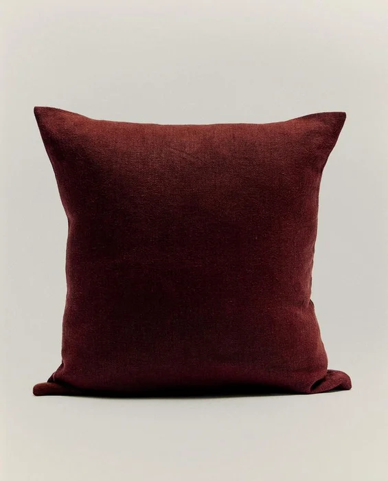 FUNDA COJÍN CÁÑAMO - Textiles, Uruguay | Zara Home