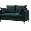 Sofá 3 cps OSLO - Verde Inglés en Verde - Sillones y sofás, Uruguay | Finkel, vista 2 de 4