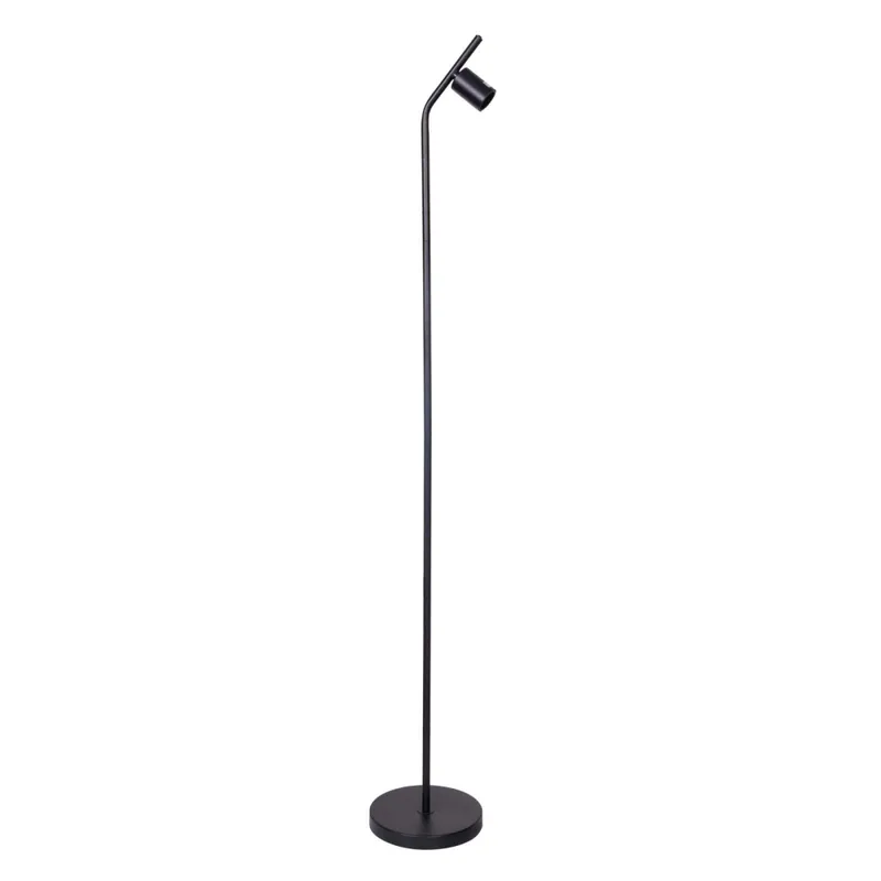 Lampara De Pie Metal Negro Lf92570 en Negro - Lámparas de pie, Uruguay | Divino