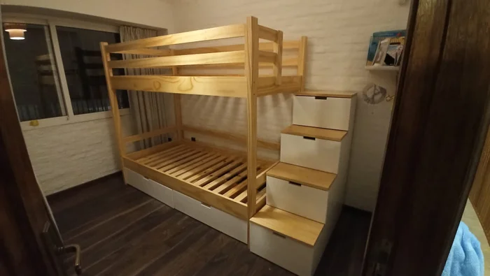 Cama Teen en Madera natural - Dormitorio, Uruguay | Treehouse Deco, vista 2