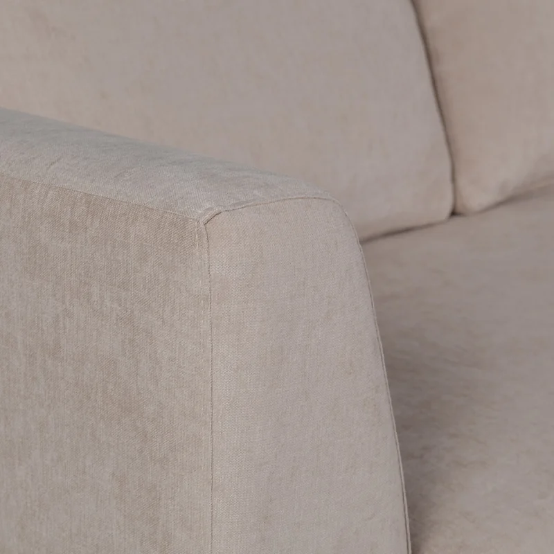 Rinconera Lotus - Tela Microfibra - Chaise Derecho - 12072 (Beige) en Beige - Sillones y sofás, Uruguay | Nyr, vista 3