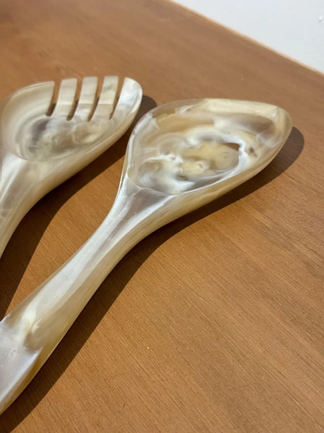 Cubiertos de ensalada resina en Beige - Decoración, Uruguay | FMB, vista 2