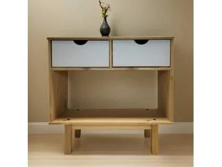 Aparador 2C Melo Linea Nordica en Madera Maciza en Madera natural - Aparadores y recibidores, Uruguay | Quesal, vista 9