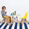 SILLA NIÑO EAMES DKR PP Y MADERA AMARILLO - Sillas, Uruguay | Decohogar, vista 2 de 2