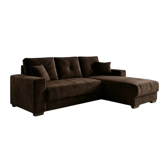 Sillón 3 cuerpos con Chaise Izquierdo - Toronto - Marrón en Marrón - Sillones y sofás, Uruguay | Ecowood, vista 2
