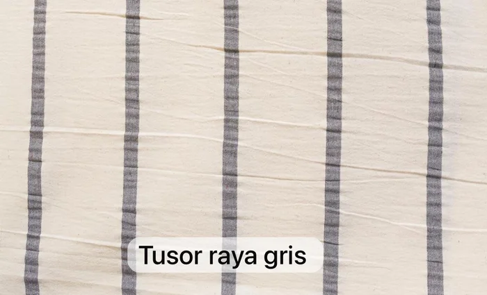 Respaldo con funda diseño pestaña en Gris - Dormitorio, Uruguay | Pieza Clave, vista 3
