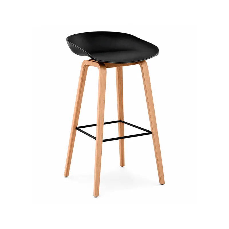Banqueta Shell Black - Butacas, banquetas y puffs, Uruguay | Samic