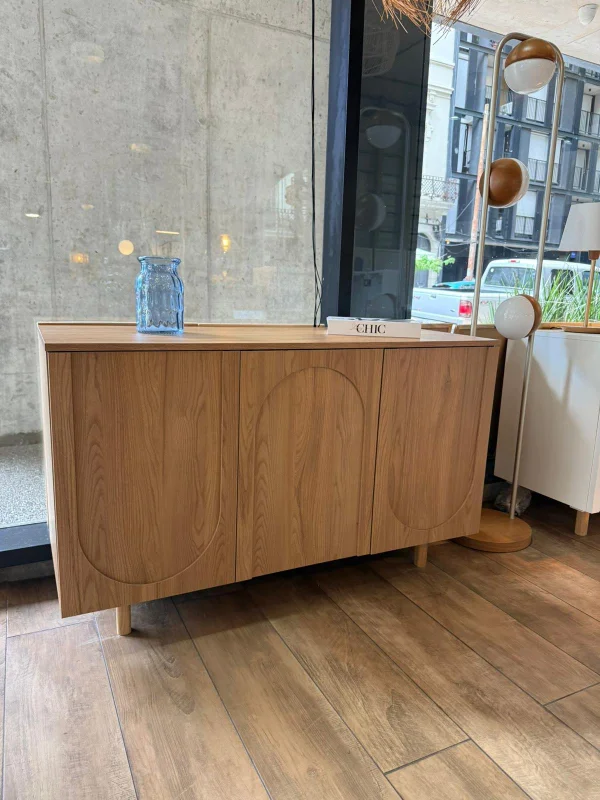Aparador Buffet Arco 120 cm – Olmo en Madera natural - Aparadores y recibidores, Uruguay | Berna Home, vista 6