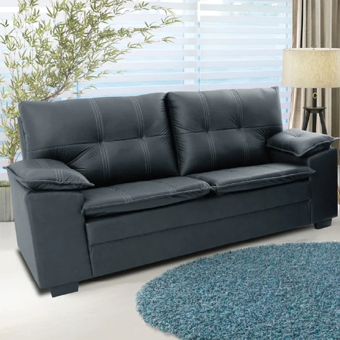 Sillón 3 Cuerpos New Florida en Gris - Sillones y sofás, Uruguay | Soy Hogar, vista 2