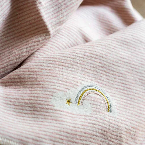MANTA AUSTRIACA KIDS - ARCOIRIS ROSA en Multicolor - Textiles, Uruguay | La Iberica