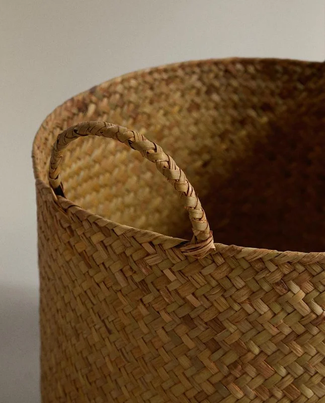 CESTA REDONDA ASA - Canastos, Uruguay | Zara Home, vista 3