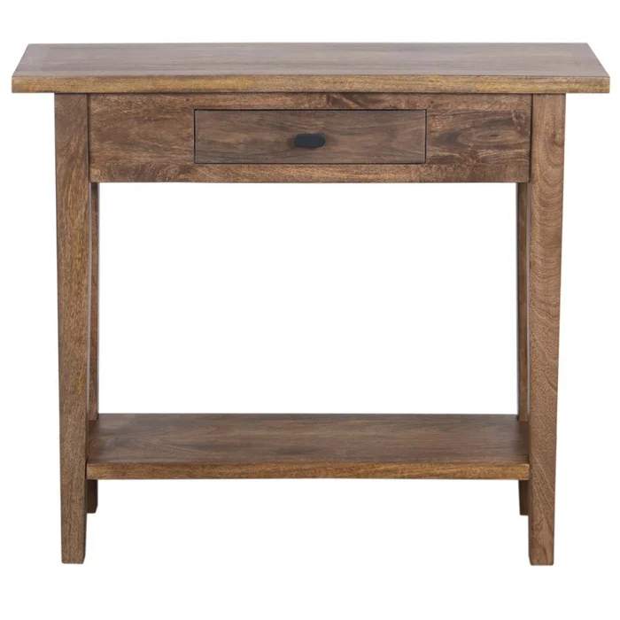 Consola Mdf-y-madera Marron Retro Castaño en Marrón - Mesas de living, Uruguay | Divino, vista 2