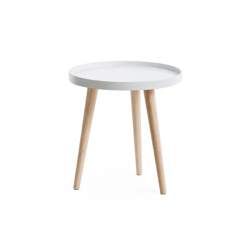 Mesa Baja Nube en Blanco - Mesas de living, Uruguay | Samic