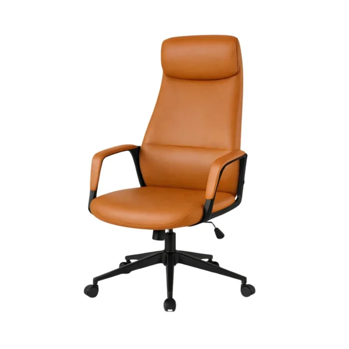 Silla De Escritorio Oficina Negra 2 Posiciones - Lumexa - Marrón en Marrón - Sillas de escritorio, Uruguay | Ecowood, vista 2