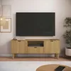 Rack Aura - Natural en Marrón - Muebles para TV, Uruguay | NYR, vista 2 de 3