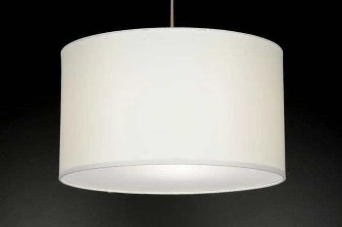 Colgante Simple Blanco en Blanco - Lámparas colgantes, Uruguay | La Perla