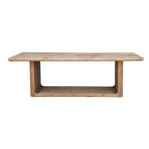 Mesa De Comedor Madera Natural-beige Romero en Madera natural - Mesas de comedor, Uruguay | Divino
