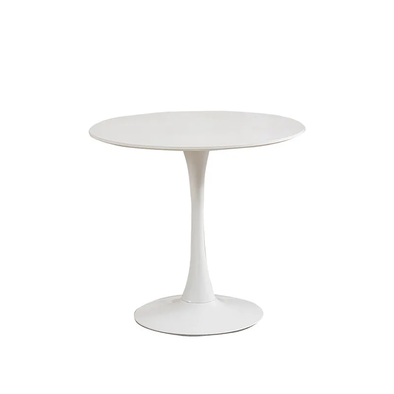 Mesa De Comedor Mdf Blanco Tulip en Blanco - Mesas de comedor, Uruguay | Divino
