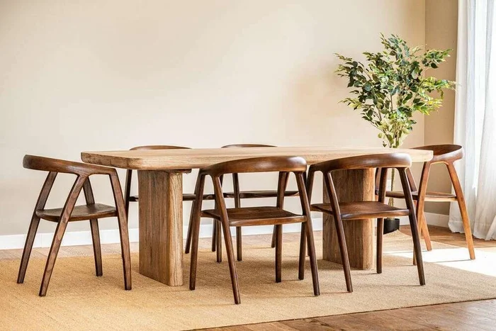 MESA COMEDOR ATHENA - 2.00 X 1.00 MTS en Madera natural - Mesas de comedor, Uruguay | La Iberica, vista 47