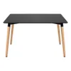 Mesa Eames Rectangular - Negro en Negro - Mesas de comedor, Uruguay | La Cueva Muebles, vista 10 de 12