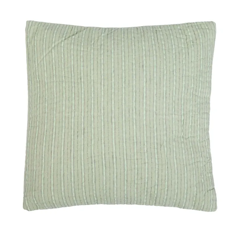 Almohadón Lino Verde Elgin Oliva en Verde - Textiles, Uruguay | Divino