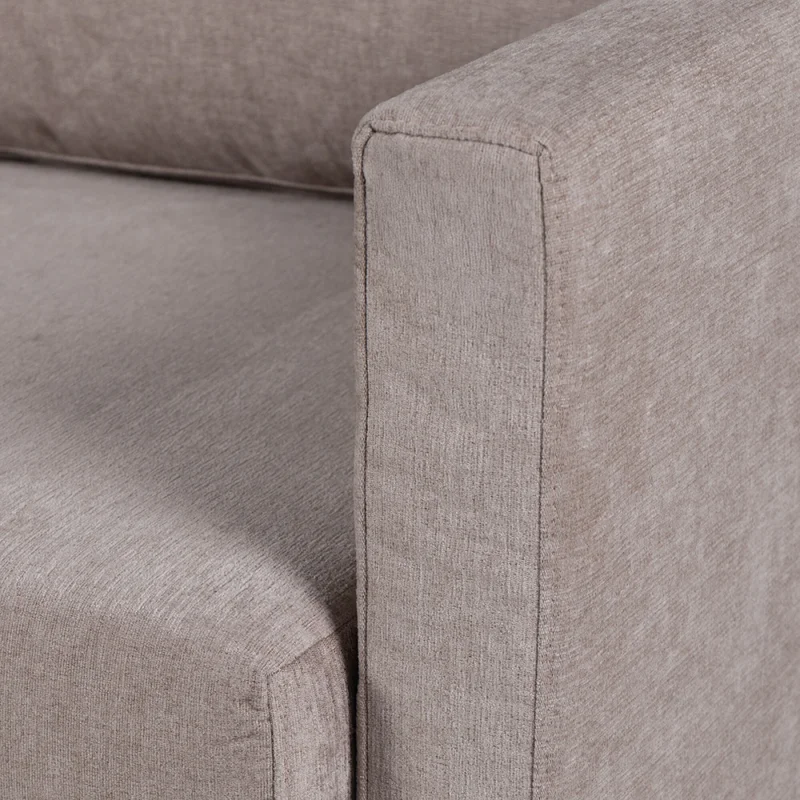 Sofá Cama Niki - Tela Microfibra - 10287 (Tostado) en Marrón - Sillones y sofás, Uruguay | Nyr, vista 4