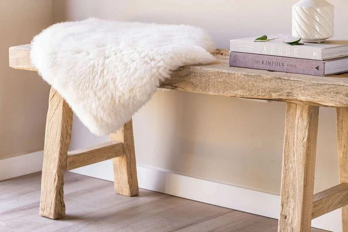 BANCO ISIDRO - OLMO - 1.10 X 33 en Madera natural - Butacas, banquetas y puffs, Uruguay | La Iberica, vista 7