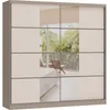 Ropero MASTER – 2 Puertas corredizas con espejos en Beige - Roperos y placares, Uruguay | Igoa, vista 1 de 2