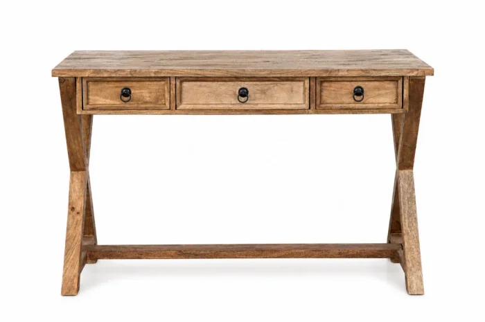 M191 Escritorio / Recibidor 108x60x76 en Madera natural - Aparadores y recibidores, Uruguay | Victoriana, vista 2