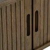 Mueble TV LYNGVIG 160cm 2 puertas persi roble osc en Marrón - Muebles para TV, Uruguay | JYSK, vista 4 de 5