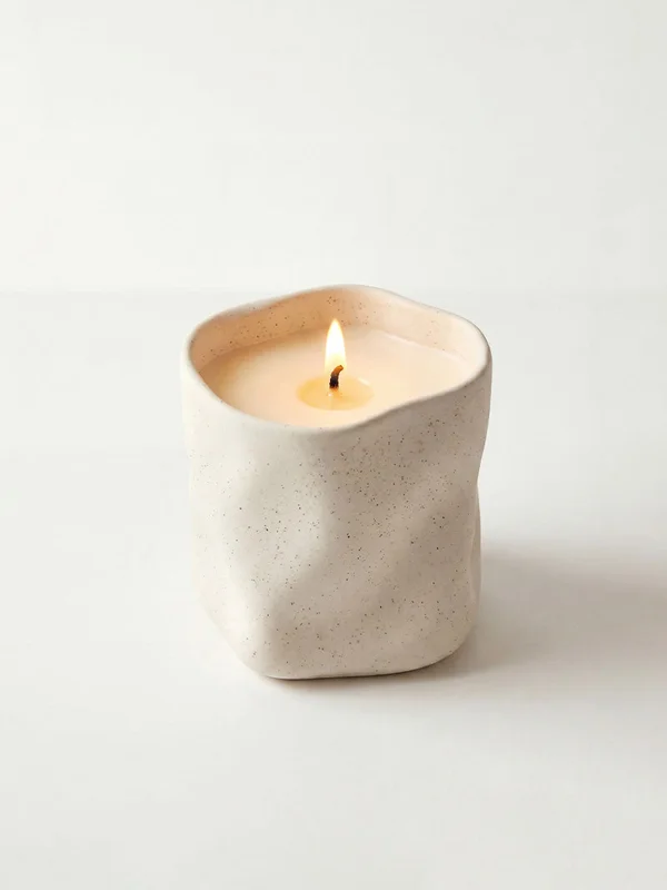 Vela Aromática Artesanal Cabana en Blanco - Velas y Portavelas, Uruguay | Cabana, vista 3