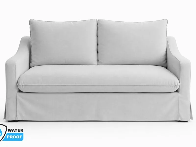 Sofá 2 cps CAIRO Desenfundable - Gris en Beige - Sillones y sofás, Uruguay | Finkel