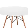 MESA EAMES DKR D110x73CM MDF Y MADERA BLANCO en Blanco - Mesas de arrimo, Uruguay | Koz, vista 3 de 4