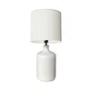 LAMPARA PORCELANA D26x58CM BLANCO LISO en Blanco - Lámparas de mesa, Uruguay | Koz, vista 1 de 2