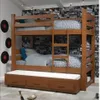 Tricama DUBAI con 3 cajones Nogal en Marrón - Dormitorio, Uruguay | Que Sal Muebleria, vista 1 de 5