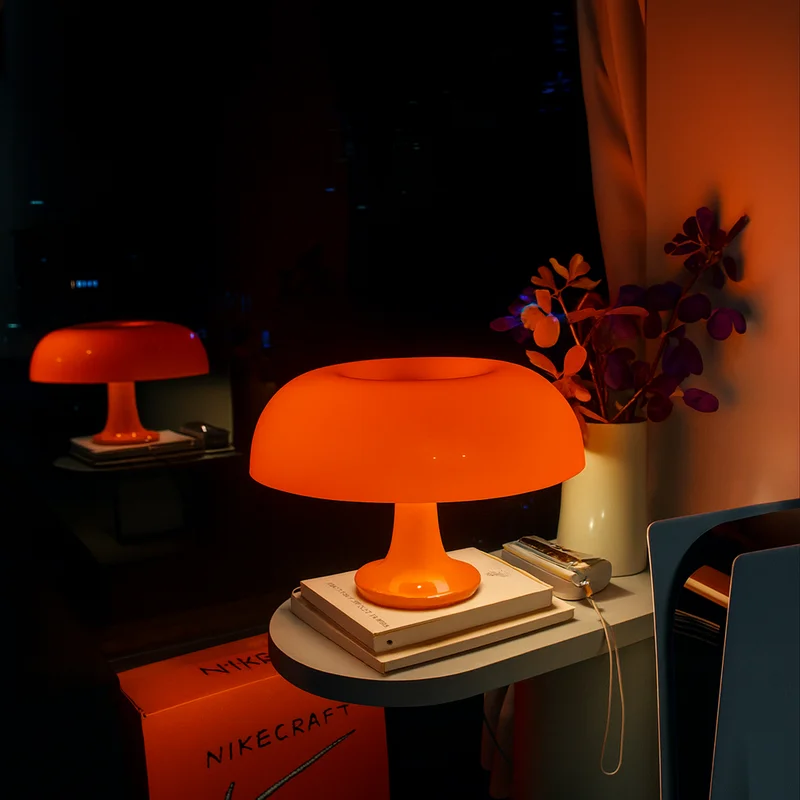 Lampara de mesa NESSO en Naranja - Lámparas de mesa, Uruguay | Simple Deco, vista 3