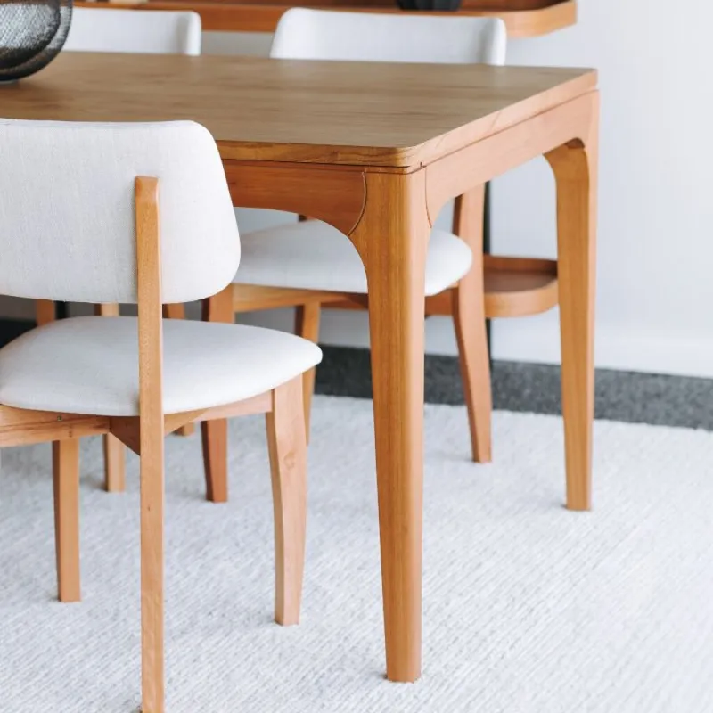 Mesa Isla - 230 en Madera natural - Mesas de comedor, Uruguay | Fábrica Italiana