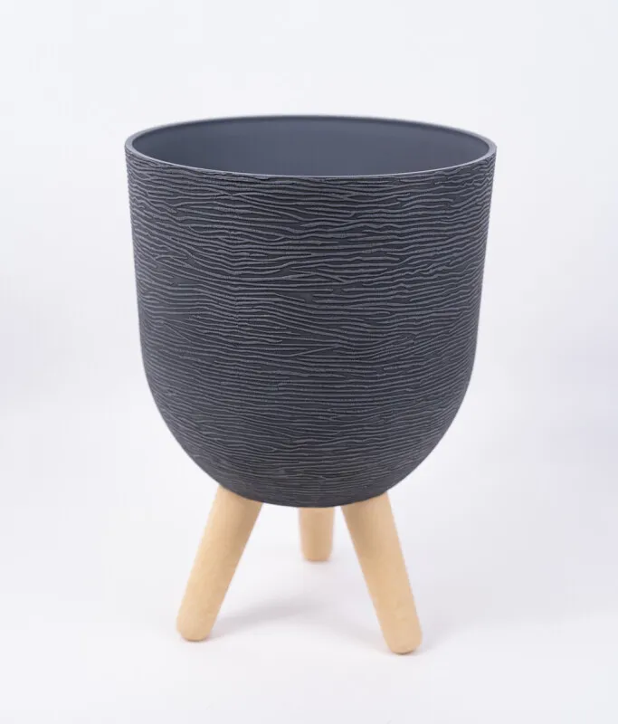 Maceta Teli - Gris en Gris - Decoración, Uruguay | Indian