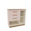 CASTRO- COMODA LILLE 3C 1P BLUSH 1130A-A - Cómodas, Uruguay | Alfa Ventas, vista 3 de 3